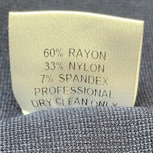 Torn by Ronny Kobo Navy Blue Asymmetrical Bottom Ruffle Midi Dress Size XS - Picture 10 of 10